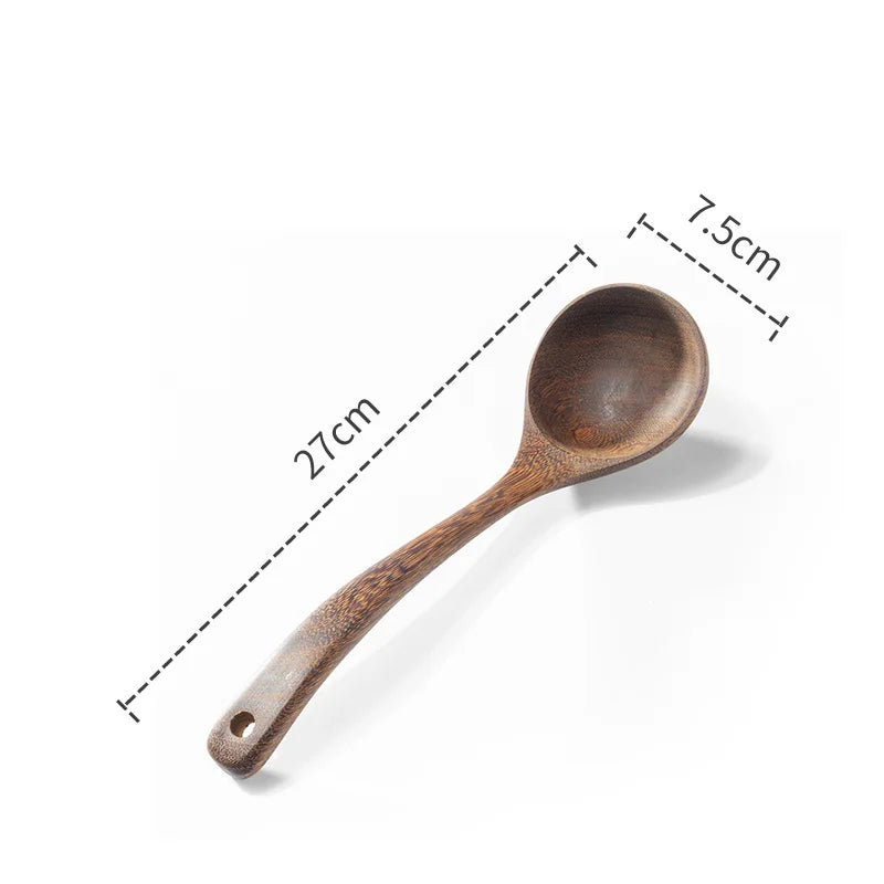 Premium Wooden Utensil Set