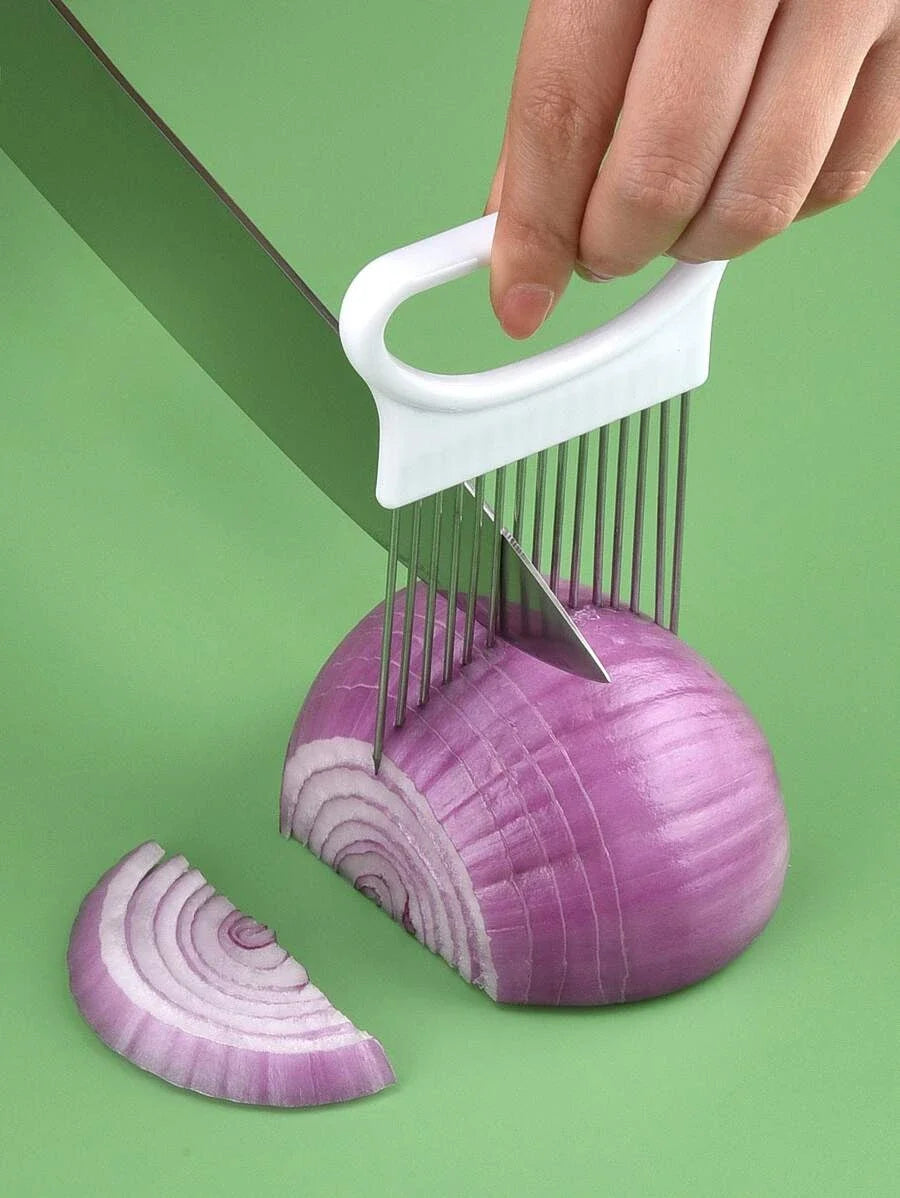 Easy Slice Onion Holder & Cutter